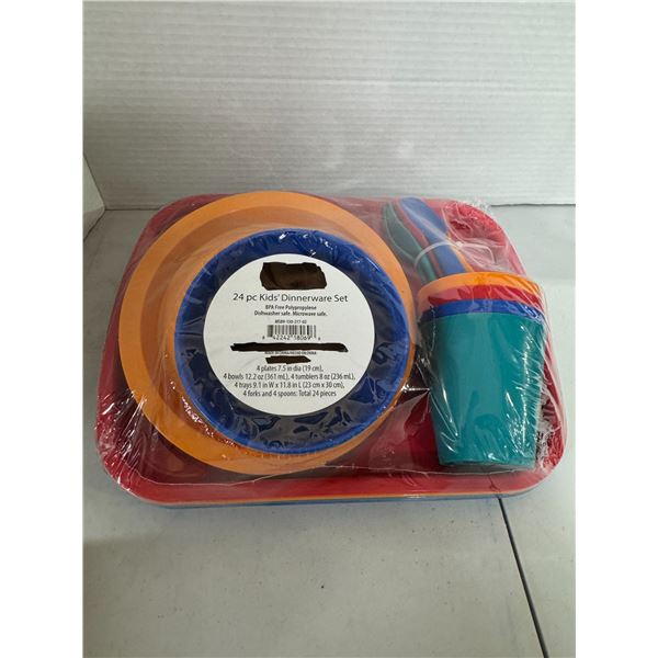 24 piece kids dinner were set