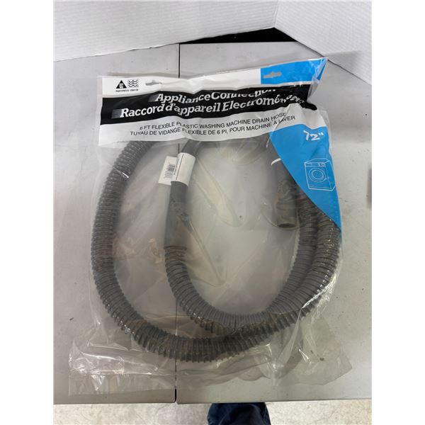 Appliance connection 72 inches