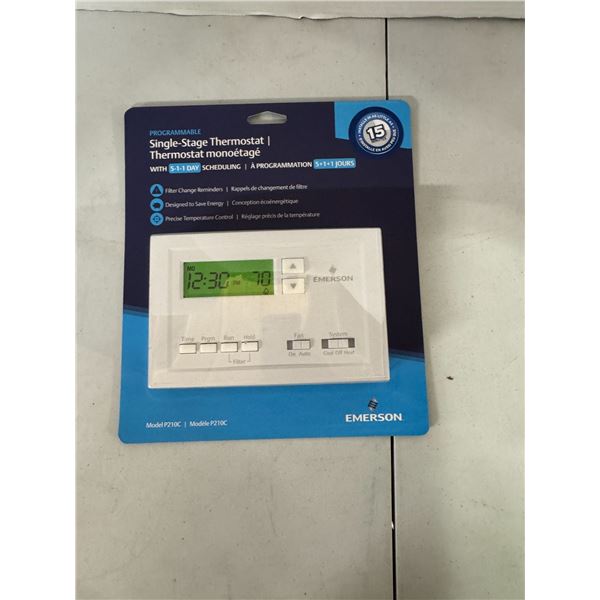 Single stage thermostat Emerson