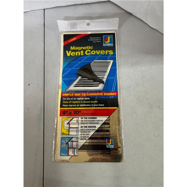 Magnetic vent covers