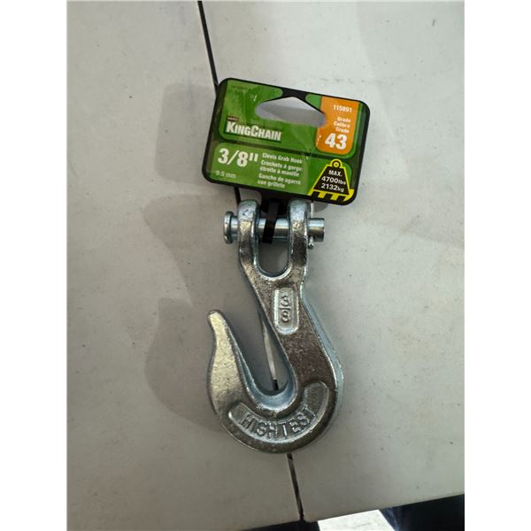 Clevis grab hook