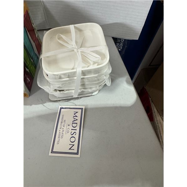 Madison and Co. set up for plates