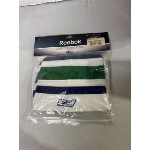 Reebok hockey socks  boys size 24 inches