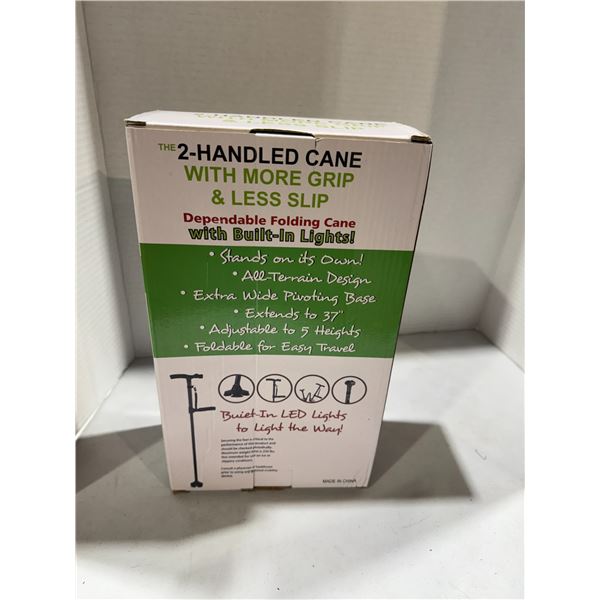 Dependable folding cane