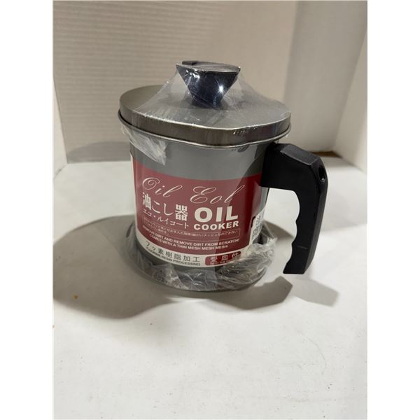 Oil cooker pot