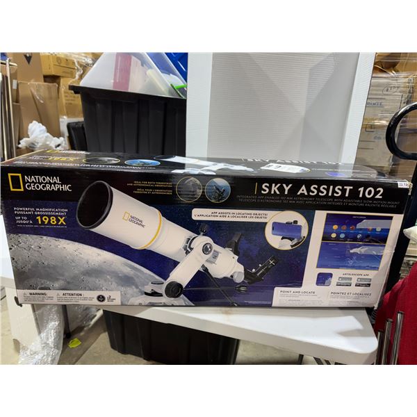 National Geographic sky assist 102 telescope