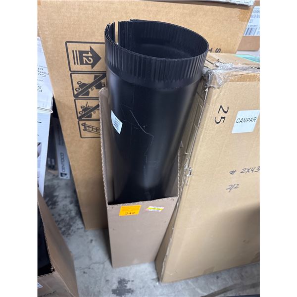 Fireplace  piping 6" x 36" BM pipe (3)
