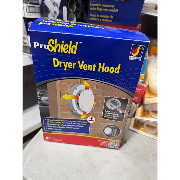 Dryer vent hood
