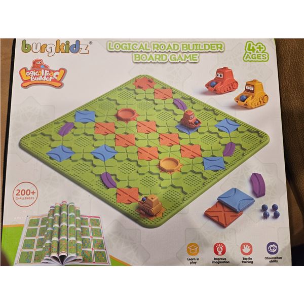 Burgkidz Logical Road Builder Board Game