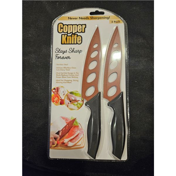 Copper knife set