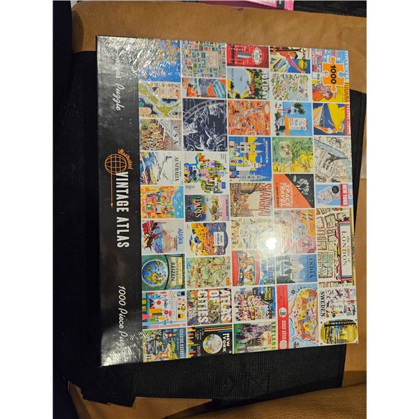 1000pc "Vintage Atlas" puzzle