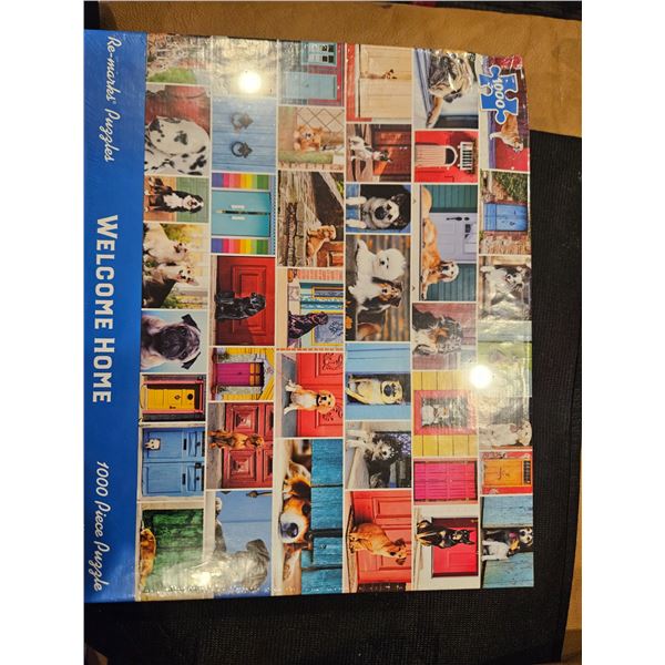 1000pc "Welcome Home" Puzzle. Damaged Box