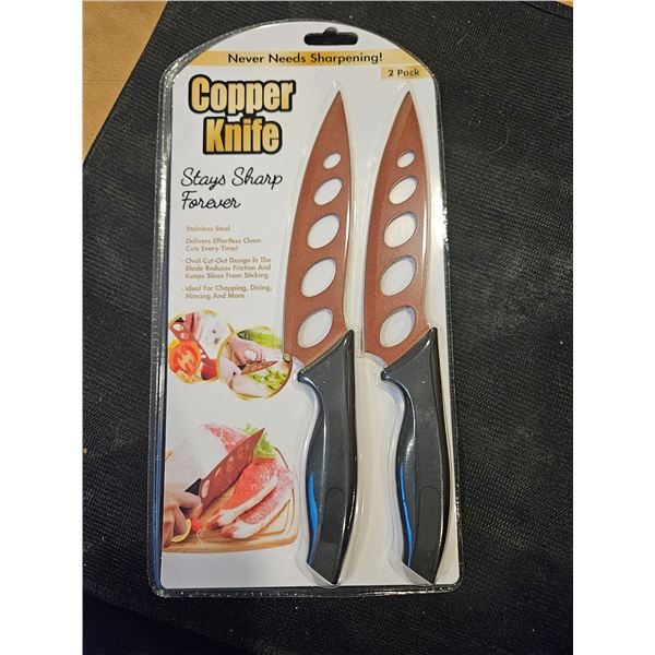 Copper knife set
