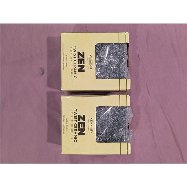 Pair of Zen Tea Light oil diffusers