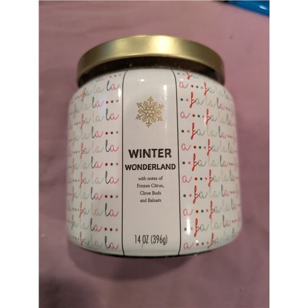 Winter Wonderland scented candle