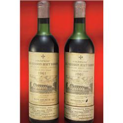 Chateau La Mission Haut-Brion - Vintage - 1961 - 2 Bottle(s)