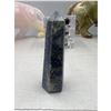 Image 1 : 3.1 INCH  LAPIS LAZULI  TOWER WITH PYRITE