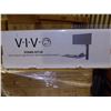 Image 2 : Single 13" to 27" Monitor Sit to Stand Wall Mount Workstation