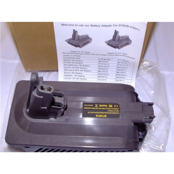 BRTUI V10 Adapter For Makita 18V Lithium Battery