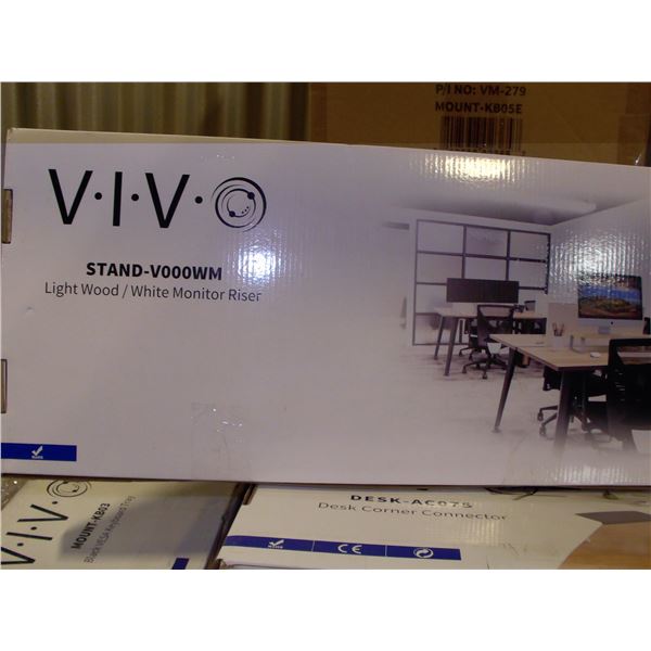 Monitor Riser White