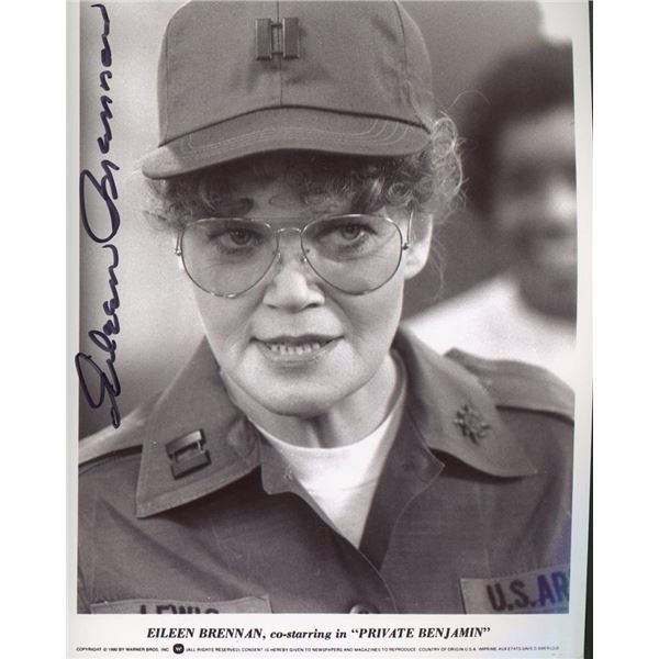 Eileen Brennan signed Private Benjamin photo