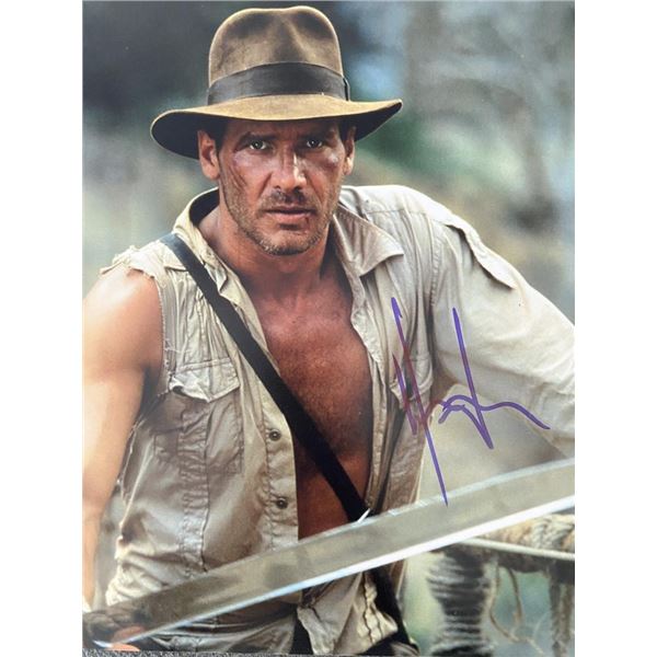 Indiana Jones Harrison Ford signed photo