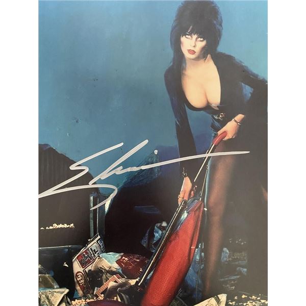 Elvira, Mistress of the Dark signed photo