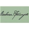 Image 1 : Barbara Stanwyck signature cut