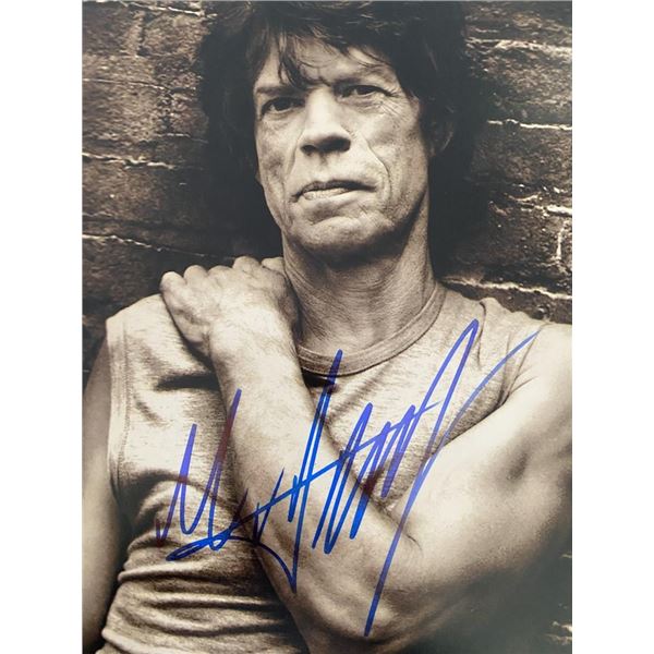 Rolling Stones Mick Jagger signed photo