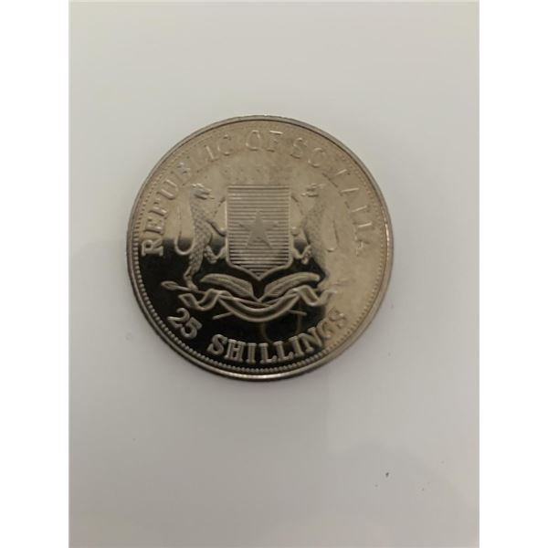 Jimi Hendrix Republic of Somalia 25 Shillings coin