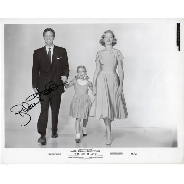 The Gift Of Love Robert Stack Signed Photo