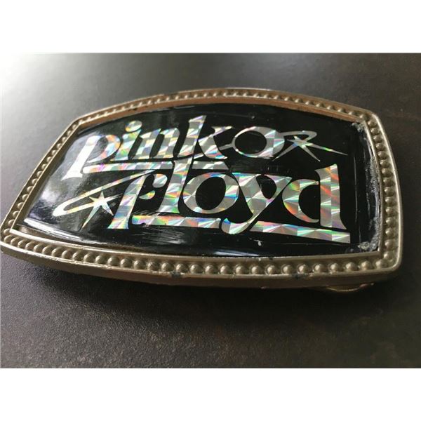 RARE Vintage 70's PINK FLOYD Prism Belt Buckle CPI