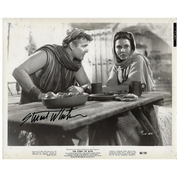 The Story Of Ruth Stuart Whitman Signed Photo