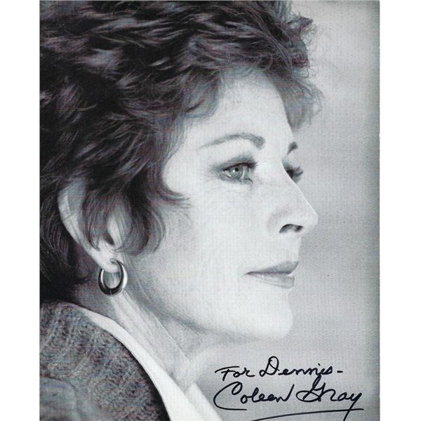 The Killings Coleen Gray signed photo