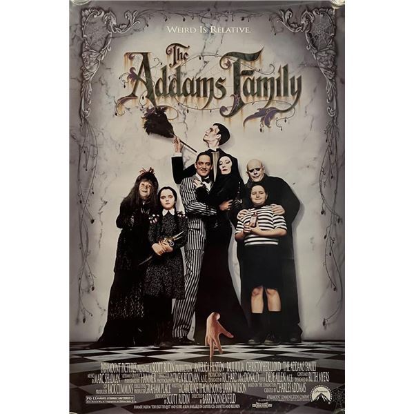 Addams Family Values 1993 original one sheet movie poster