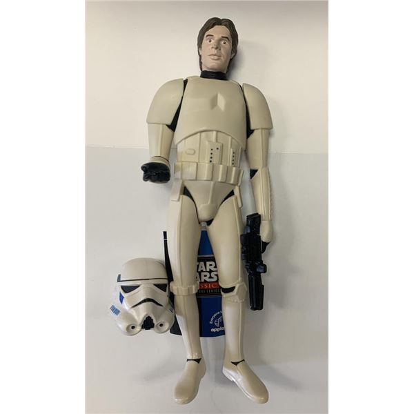 Star Wars unsigned Han Solo Stormtrooper action figure