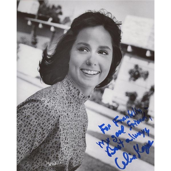 Celia Kaye personalized (For Franklin) signed photo