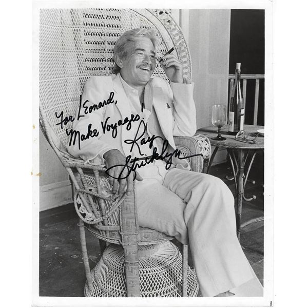 The Lost World Ray Stricklyn Signed Photo