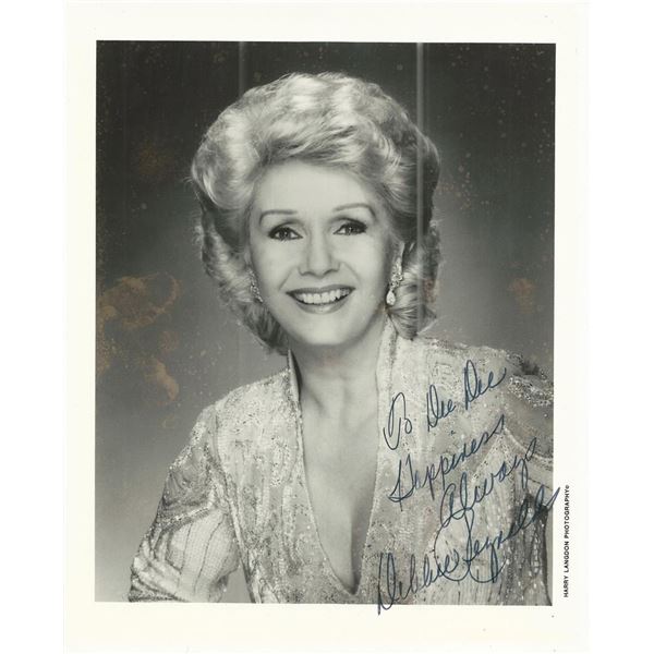 Singin in The Rain Debbie Reynolds signed photo