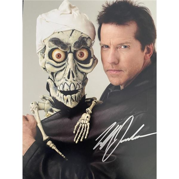 Comedian Jeff Dunham signed photo