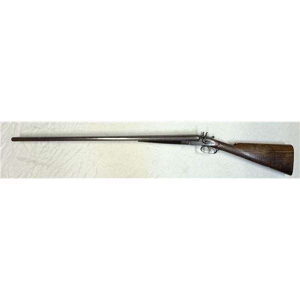 Edward Cox English 16 ga Side by Side Antique Hammer Shotgun