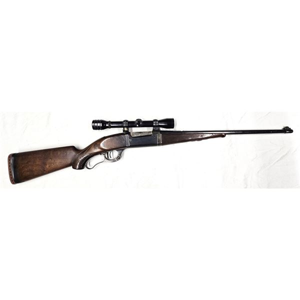 Savage Model 99 Take Down Lever Action Rifle 300 Savage c/w Redfield Scope