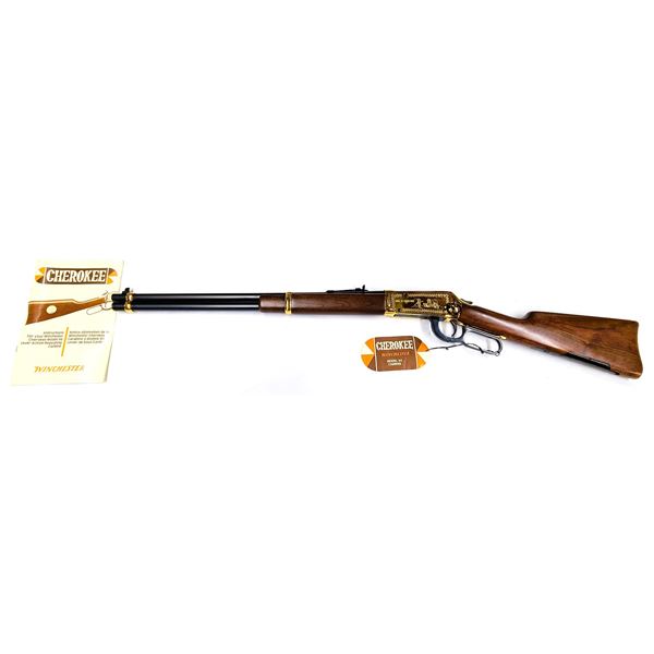 Winchester Cherokee  Trail of Tears Lever Action Rifle 30-30 Win Saddle Gun