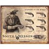 Image 1 : Smith & Wesson S&W Firearms Tin Sign - NEW - 16 x 13 Inch