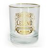 Image 2 : Legends of The World 8 oz Drinks Glass - Brother - NEW
