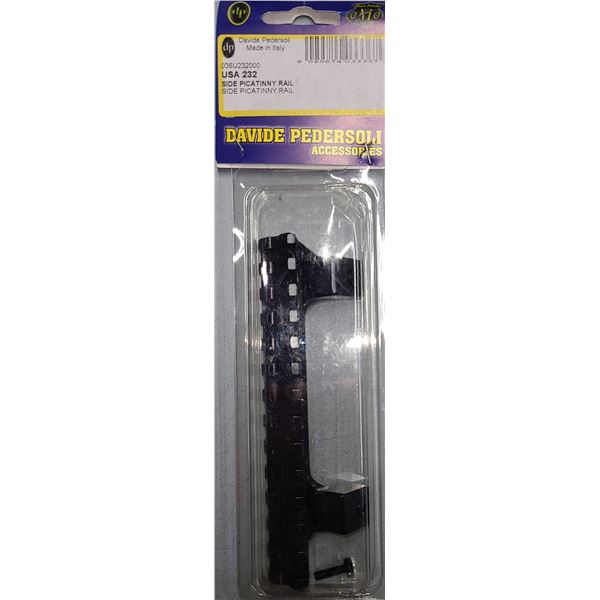 Davide Pedersoli Side Mount Picatinny Rail NEW
