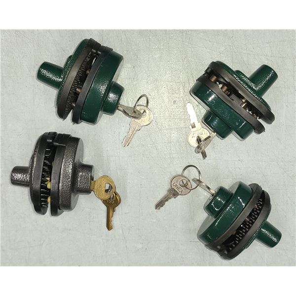 Gun Locks x 4 All with Keys