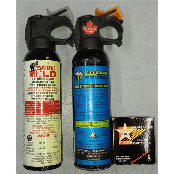 Bear Spray & Bear Bangers - All Expired