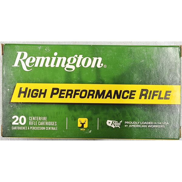 243 Rem 80 gr Remington HP Rifle Soft Point - 20 rds