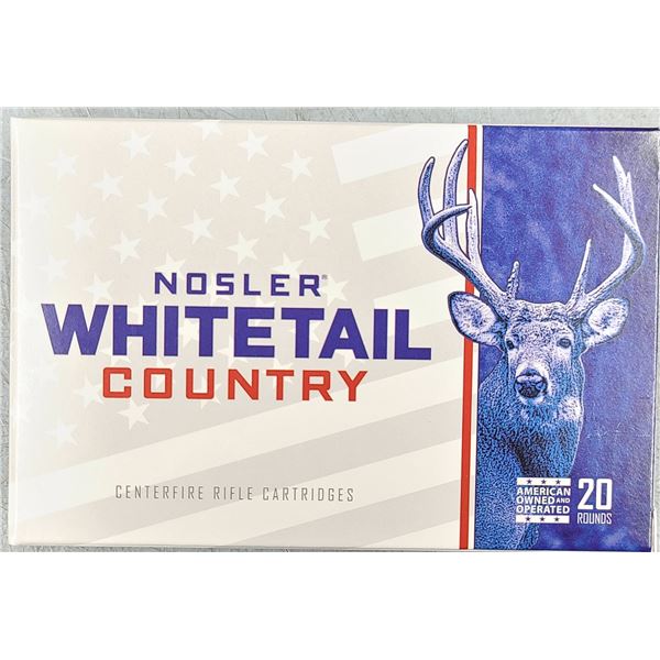 270 Win Nosler Whitetail 130 gr Soft Point - 20 rds
